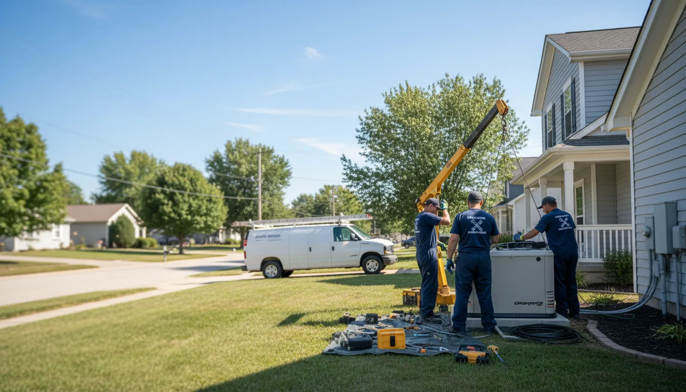 Generator Installation in Russiaville, IN near me